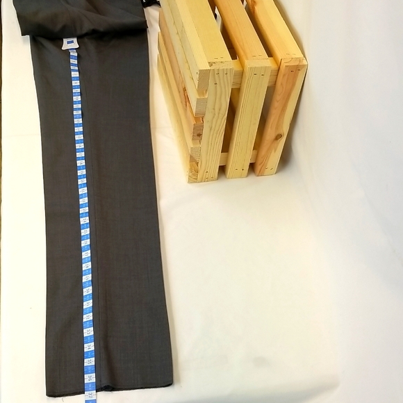 MEN'S KENNETH COLE AWEARNESS EXTRA SLIM FIT MED GREY SLACKS. SIZE 33 (UNHEMED) - Picture 7 of 7